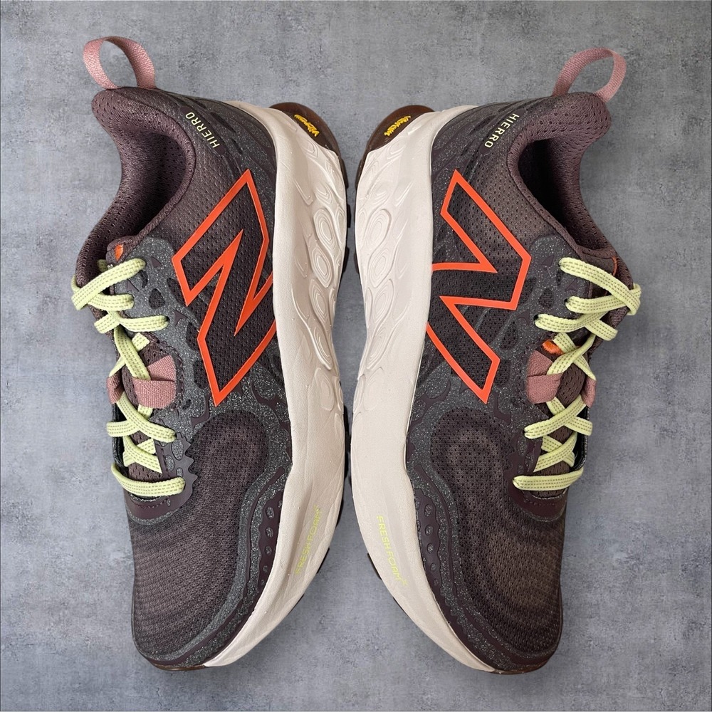 New Balance Fresh Foam X Hierro V8 Trail Running Shoes Womens 8 2Ewide Licorice - Picture 5 of 9
